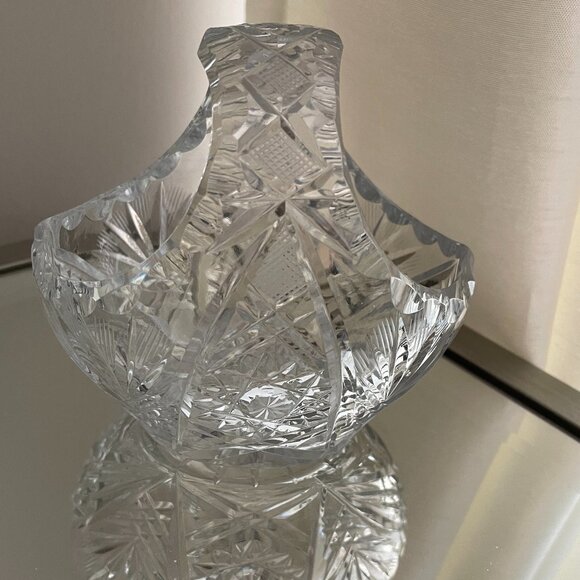 Crystal Flower Trinket Jewelry Basket - Picture 3 of 5